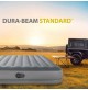 Intex Dura-Beam Standard Series Prestige Mid-Rise Air Mattress with Fastfill USB Powered Internal Air Pump